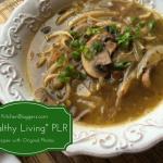 Healthy Living PLR Recipes with Photos