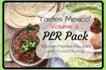 Tastes of Mexico PLR Recipes - Volume 2