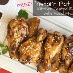 FREE Instant Pot "Taste Test" - 5 Recipes with 17 Original Food Photos