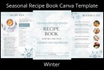 Canva Seasons Recipe Book Template - Winter