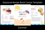 Canva Seasons Recipe Book Template - Summer