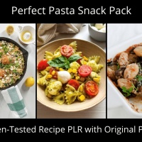 Perfect Pasta Recipe & Photo PLR Snack Pack