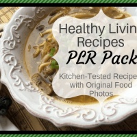 Healthy Living PLR Recipes with Photos